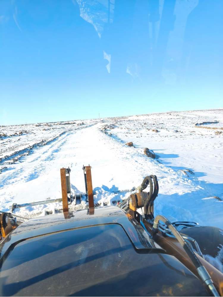 Kar Küreme Çalışmaları Devam Ediyor